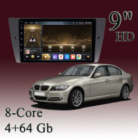 Штатная магнитола для BMW 3-Series E90 2004-2014 (E90,E91,E92 E93) на Android 2HD 4+64Gb