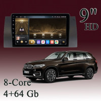 Штатная магнитола для BMW X5 E53 1999-2006 на Android 2HD 4+64Gb
