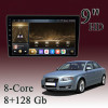 Штатная магнитола для Audi A4 (B7) 2004-2009 на Android 2HD 8+128Gb