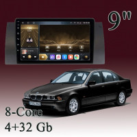 Штатная магнитола для BMW 5-Series E39 1995-2004 на Android  4+32Gb