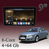 Штатная магнитола для Audi A4 (B7) 2004-2009 на Android  4+64Gb