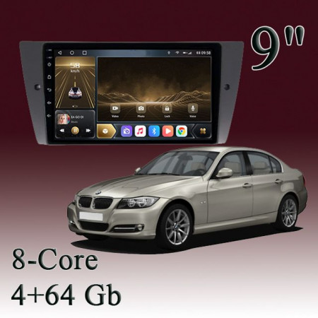 Штатная магнитола для BMW 3-Series E90 2004-2014 (E90,E91,E92 E93) на Android  4+64Gb